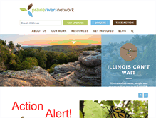 Tablet Screenshot of prairierivers.org